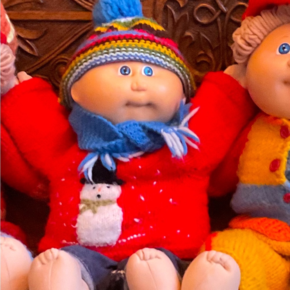 Cabbage Patch Family of three vintage cabbage patch dolls, A+++ - Picture 4 of 5